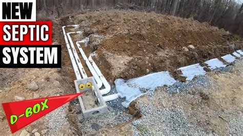 can a valve be instaled in a septic distribution box|septic system d box leak.